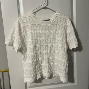Cute white top from Forever 21